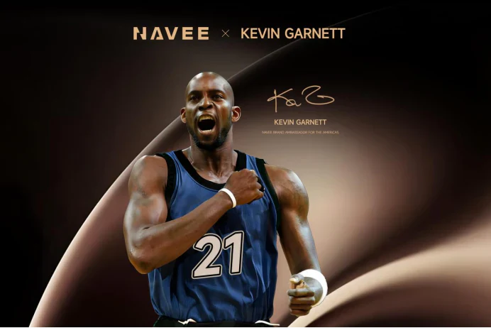 NAVEE Names Kevin Garnett Brand Ambassador for the Americas