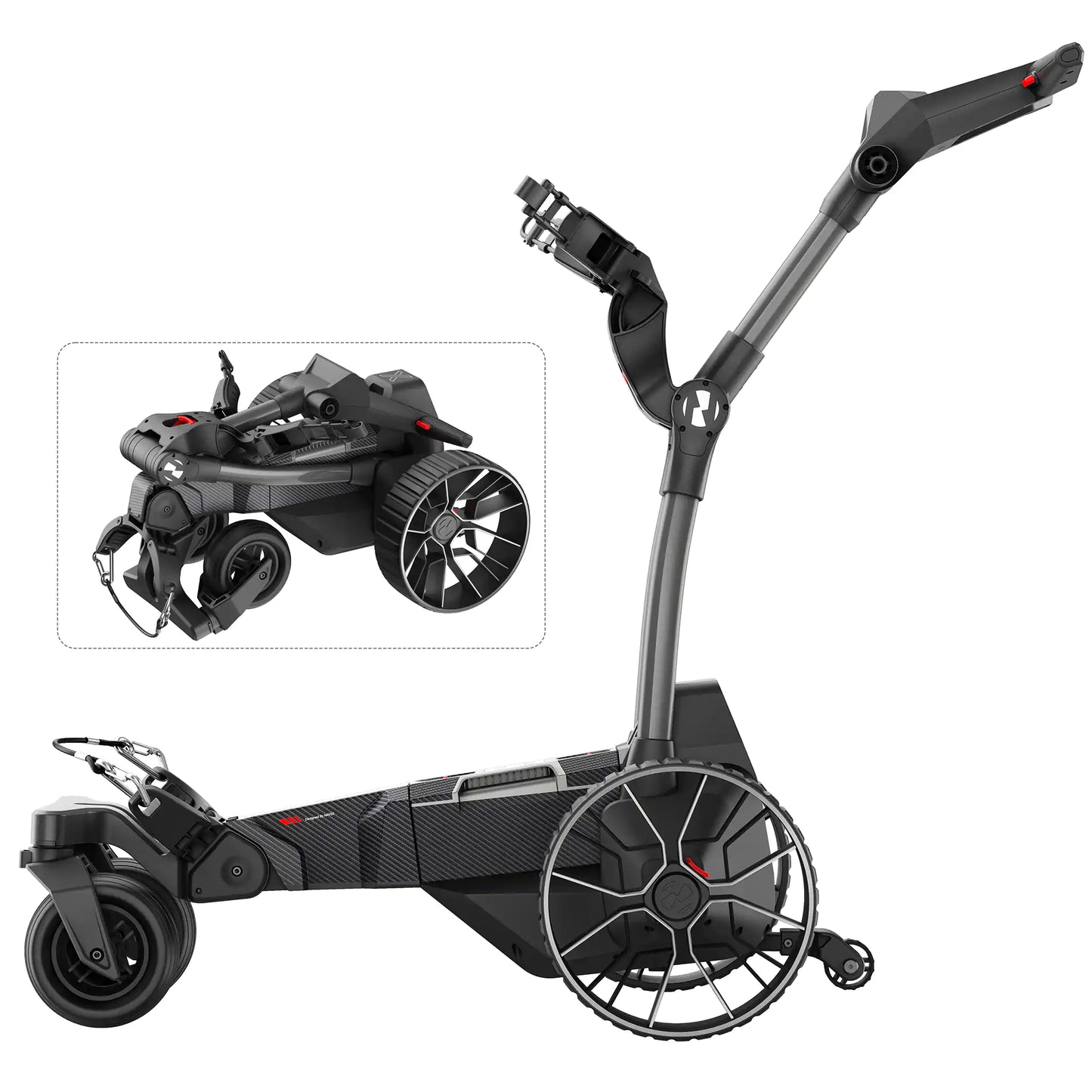 Birdie 3X - Electric Follow Golf Trolley