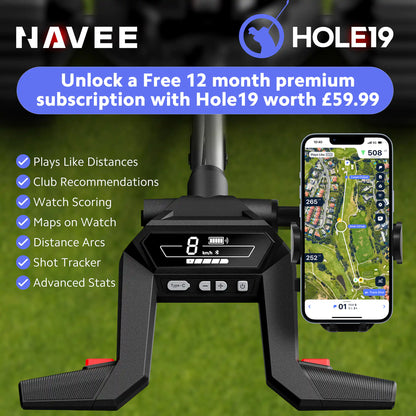 Birdie 3X - Electric Follow Golf Trolley