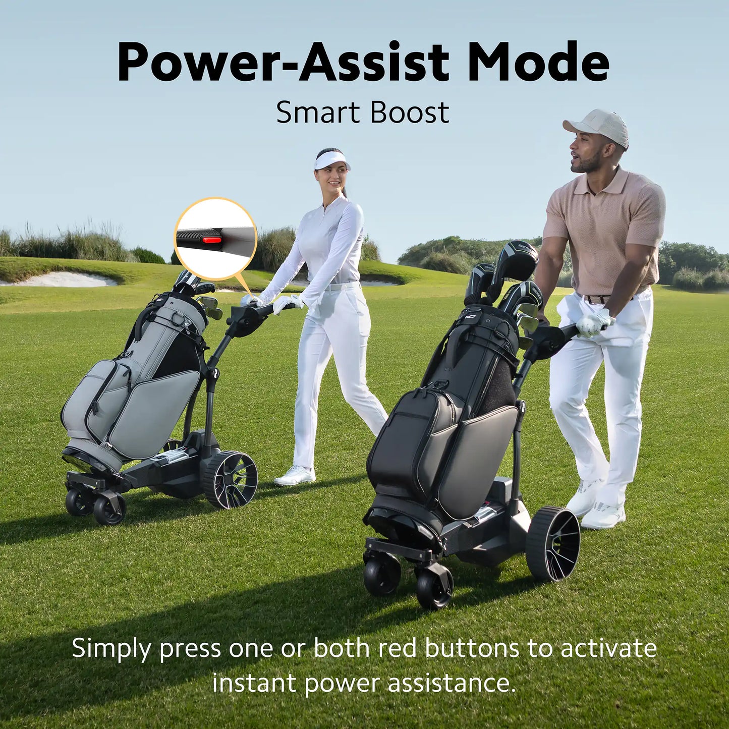 Birdie 3X - Electric Follow Golf Trolley