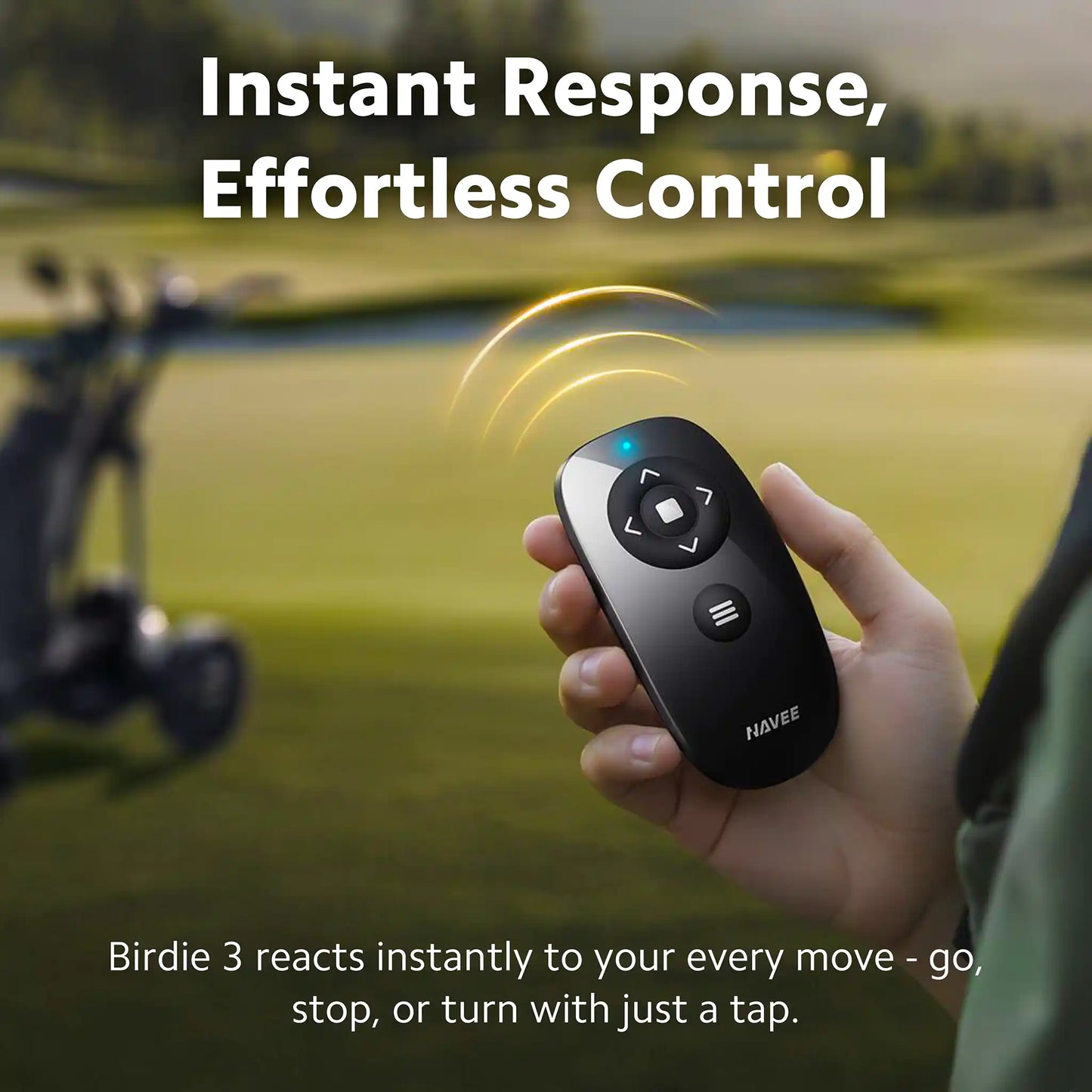 Birdie 3X - Electric Follow Golf Trolley