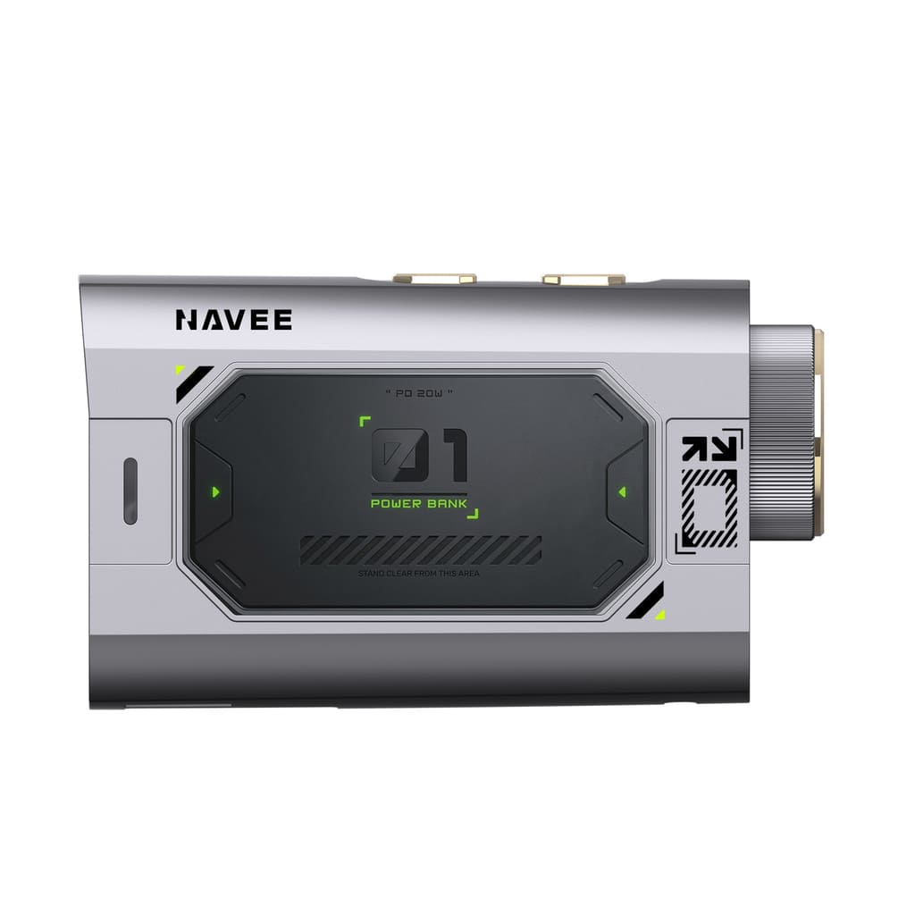 NAVEE MINI Rangefinder from the left side on white background